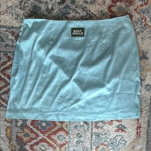 Daily Drills blue Mini Pencil Skirt for Casual Wear